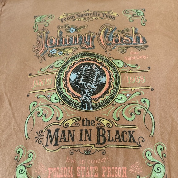Daydreamer t-shirt size small Johnny Cash worn once - Picture 3 of 3